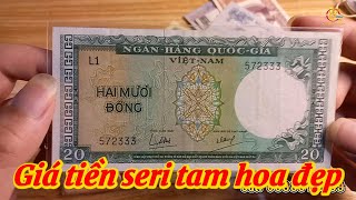 Giới thiệu tiền xưa số seri đẹp và tiền quốc tế sưu tầm ngày 1572024 [upl. by Etteuqaj430]