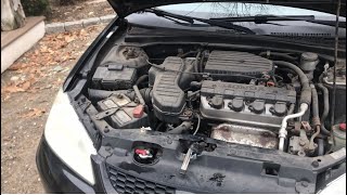 Honda Civic “0105” What to Check when Overheating DIY amp ave [upl. by Hsiri]