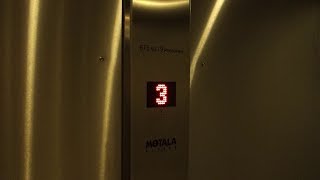 2012 Motala Hissar quotMC6000quot BeltDriven Elevator  Bo Hotel Arenavägen 69 Stockholm Sweden [upl. by Shultz]