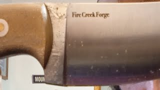 Fire Creek Forge Sharpening Knives live [upl. by Nillad]