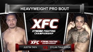 XFC30  Justin Tafa vs Dylan Tiaaleaiga [upl. by Teryl7]