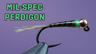 Mil Spec Perdigon Fly Tying Tutorial [upl. by Granville572]