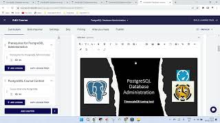 Tuning of PostgreSQL with timescaleDBs extension [upl. by Tarra]