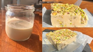 Easy homemade Tahini Recipe How to Make Tahini How to make halva with tahini homemade Halewe tahini [upl. by Notelrac]