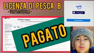 Come pagare licenza di pesca B Regione Lombardia licenzapesca regionelombardia  PagoPA [upl. by Raney736]