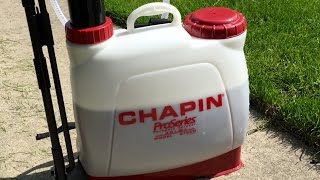 Chapin 4Gallon Hand Pump Backpack Sprayer Review [upl. by Marston376]