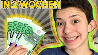 Wie man 500€ in zwei Wochen Verdient unter 18 online  schnell online Geld verdienen echt Vlog [upl. by Ahsemrac]