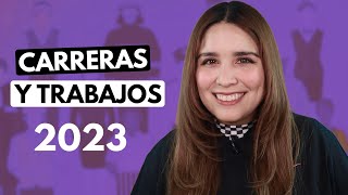 Carreras y trabajos más demandados 2023 💼🚀 ¡Conoce las carreras y trabajos del futuro 2023 [upl. by Wauters]