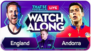 ENGLAND vs ANDORRA LIVE Watchalong Mark GOLDBRIDGE [upl. by Alemap]