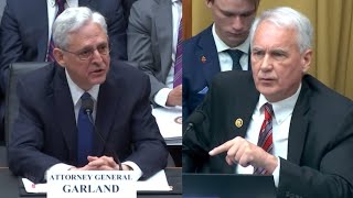 Rep McClintock Questions Attorney General Merrick Garland About Double Standard of Justice at DOJ [upl. by Ahsiela652]