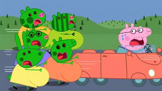 Halloween Horror Peppa Pigs Zombie Nightmare Adventure 🧟‍♂️👻  Peppa Pig Animation [upl. by Ratib]