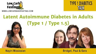 TYPE 1 DIABETICS TALK  LADA type 15 diabetes  type 1 [upl. by Ocin110]