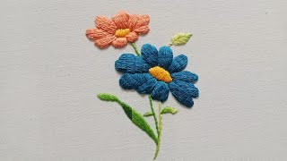 Add Texture to Your Embroidery with Raised Stem Stitch  Easy to Follow Tutorial [upl. by Ternan517]