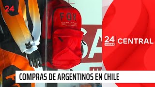 Aduana Argentina Tour de compras por Chile terminan en altercados  24 Horas TVN Chile [upl. by Ranie]