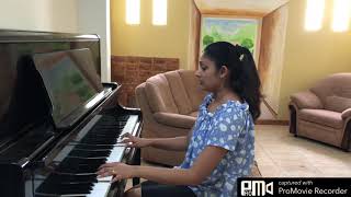 Mathakaya Asurin Amma by Indrani Perera Piano Cover [upl. by Oemac579]