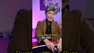 dumb ways to punt poker bluff comedy [upl. by Affrica]