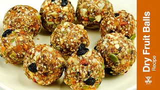 Energy Balls NO SUGAR Healthy Energy Booster  Dry Fruit Laddu Recipe Dry Fruit Balls by Raz Eats [upl. by Eltsyrc]