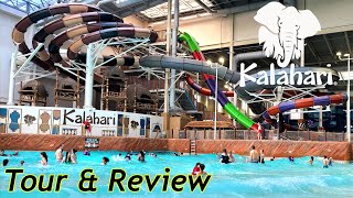 Kalahari Waterpark Resort Poconos Tour amp Review with The Legend [upl. by Anib77]