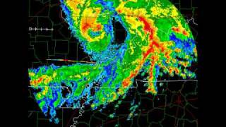 Illinois Hurricane radar loop 8 May 2009 [upl. by Slein213]