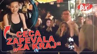 Ceca otišla u kafanu pa zapevala novi hit Gosti pali u quottransquot [upl. by Gylys92]