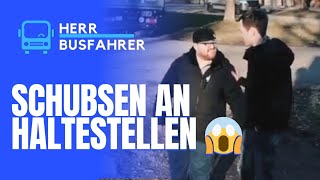 Respektlos Warum Schubsen an Haltestellen ein absolutes NoGo ist herrbusfahrer [upl. by Eneja]