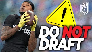 These Rookies Will RUIN YOUR ROOKIE DRAFT Do NOT Draft Them  Dynasty Fantasy Football 2024 [upl. by Hallee818]