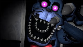 SCARIEST FNAF GAME YET  Five Nights at Freddys 4 [upl. by Magdala242]