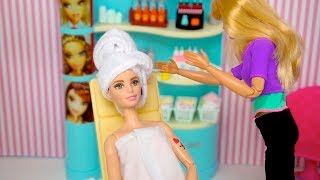 Barbie Doll LOL Family New House Morning Routine Ambulance Supermarket  Beauty Salon [upl. by Oigaib]