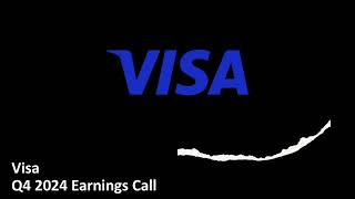 Visa NYSE V  Q4 2024 Earnings Call [upl. by Noneek]