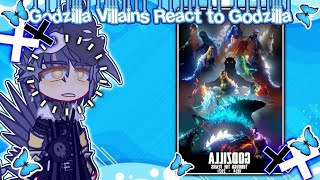 Godzilla villains React to Godzilla  GACHA NOX🇯🇵 [upl. by Ronda]