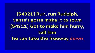 Dave Edmunds – Run Rudolph Run karaoke [upl. by Otreblaug655]