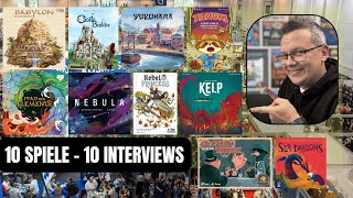 10 Spiele  10 Interviews  SPIEL 2024 Teil 4 [upl. by Naahsar]