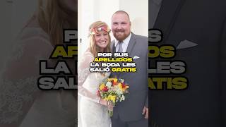 Por sus apellidos la boda les salió GRATIS 💍 Datazo [upl. by Dollar]