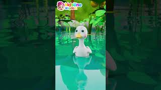 Five Little Ducks Went Out One Day  KidZone Kingdom Nursery Rhymes amp Kids Songs shorts [upl. by Hamitaf]