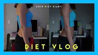 DIET VLOG • 연말에 찐 살 급찐급빠 2019 새해 다이어트 브이로그 1218  DDMINI [upl. by Nodyarb]