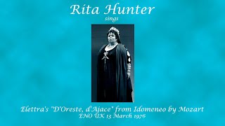 Rita Hunter quotDOreste dAjacequot Idomeneo UK 130376 ritahunter soprano dramaticsoprano opera [upl. by Reemas]