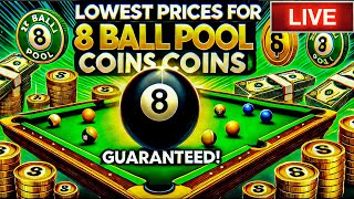 Fastest 50K to 100M Coins  8 Ball pool [upl. by Hafital]