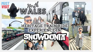 Heritage Train Ride to Snowdon Mountain in Snowdonia  North Wales Trip  What an Experience [upl. by Carrnan325]