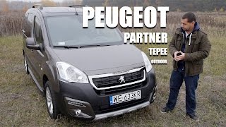 Peugeot Partner Tepee Outdoor ENG  Test Drive and Review [upl. by Acirred]