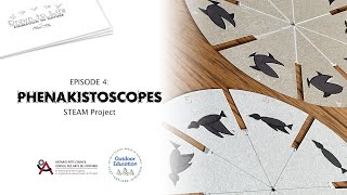 4 Phenakistoscopes  STEAM Project How to MakeDIY  Drawn to Life Animation in Nature Mike Cope [upl. by Oilegor]