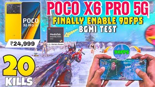 🔥Poco X6 Pro BGMI  90fps  Gaming Test With Fps  Unbeatable Performance in Just 24999 [upl. by Ekul204]