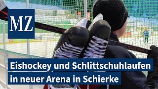 FeuersteinArena Schierke hat ein neues Eisstadion [upl. by Carline534]