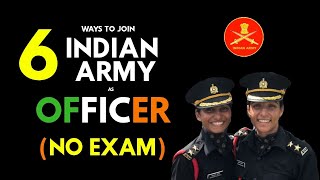 6 Direct Ways To Join Indian Army Without Written Exam [upl. by Brant961]