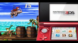 Playing SNES roms on a old Nintendo 3DS2DS READ DESC FOR UPDATES [upl. by Rosabelle756]