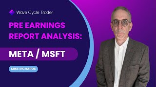 Analysis of META amp MSFT prior to earnings  Wednesday 30th October [upl. by Bethanne79]