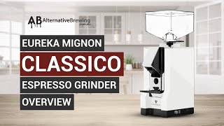 Eureka Mignon Classico Coffee Grinder Review [upl. by Ecnirp]