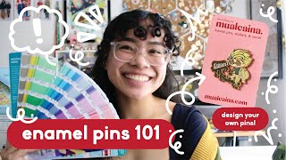 How to Make Enamel Pins for Beginners in 2024  Enamel Pin Manufacturing 101 [upl. by Ahseekan]