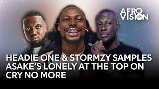 Headie One amp Stormzy samples Asake’s Lonely at the Top on Cry No More [upl. by Peony988]