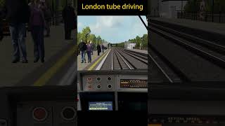 Overground Underground Tube driving in London United Kingdom [upl. by Egidius998]