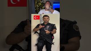 Türk Polisi TARZLA TUTUKLUYOR 😂🇹🇷shorts [upl. by Adnola710]